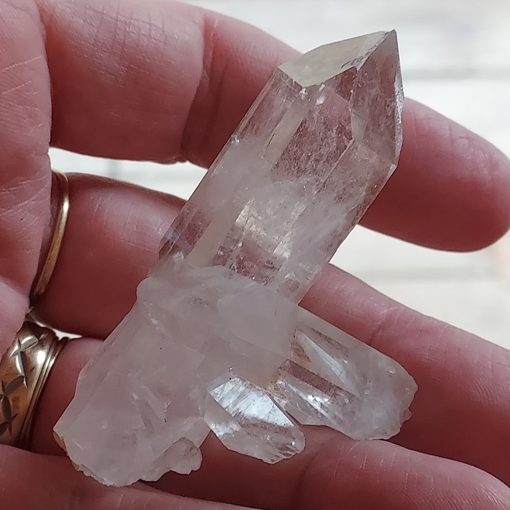 Clear Quartz Crystal Cluster
